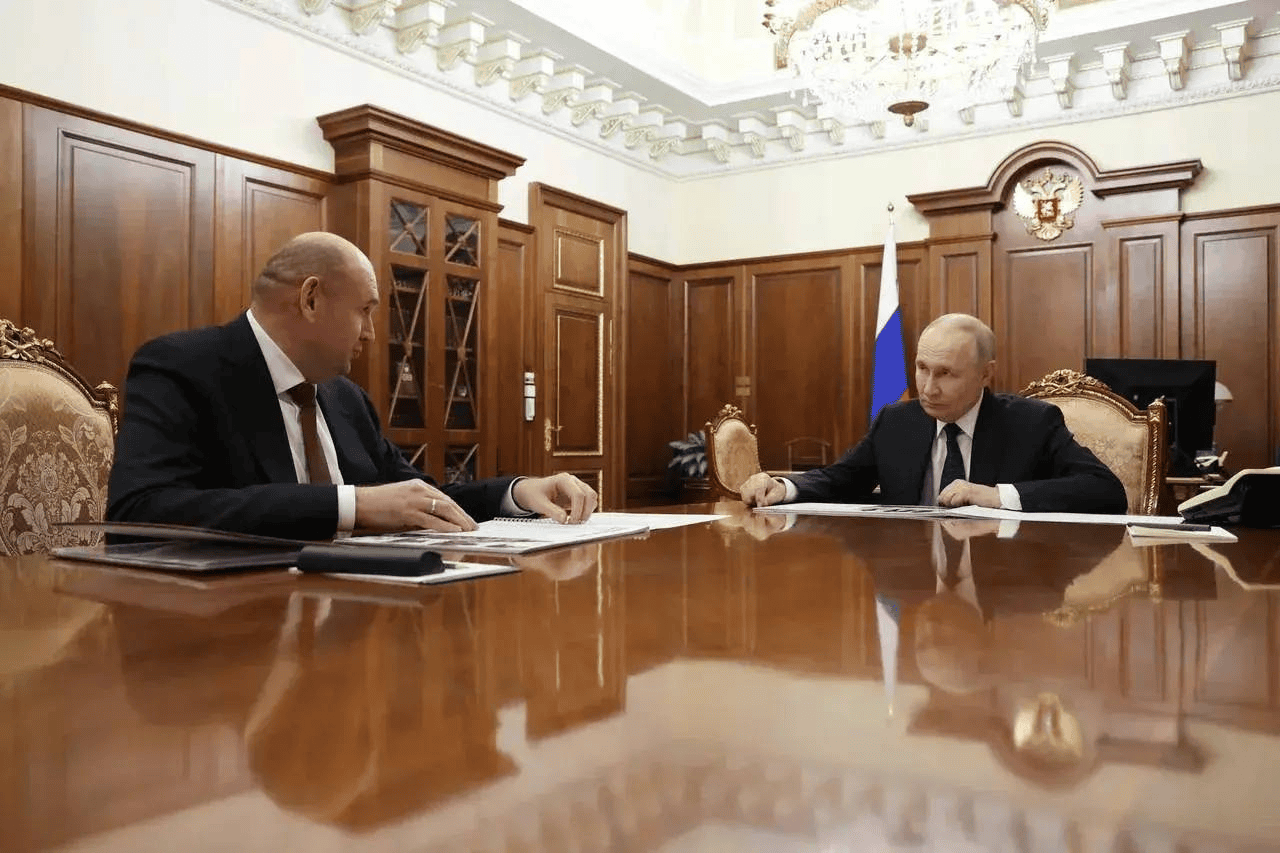 Евгений Солнцев доложил Владимиру Путину о развитии Оренбургской области