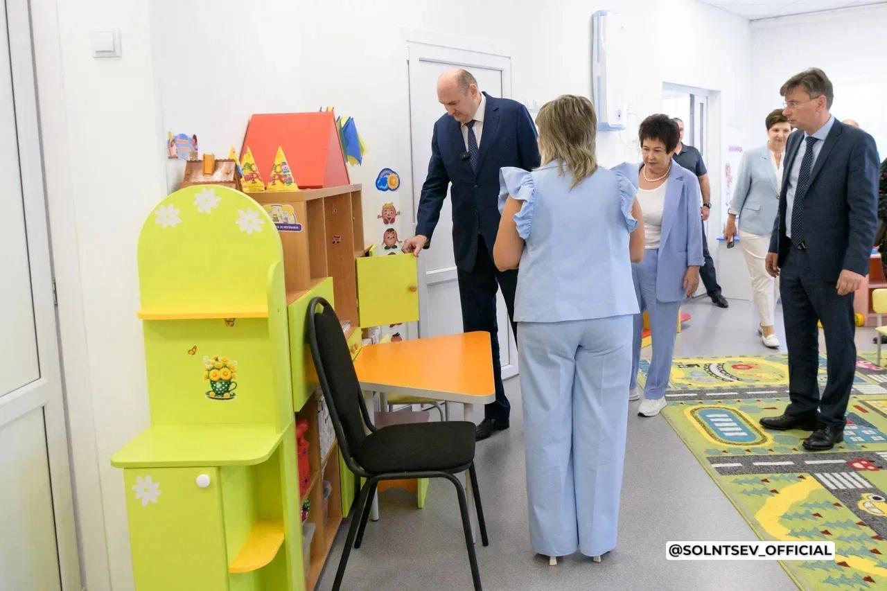 Евгений Солнцев посетил несколько социальных объектов в Сорочинске
