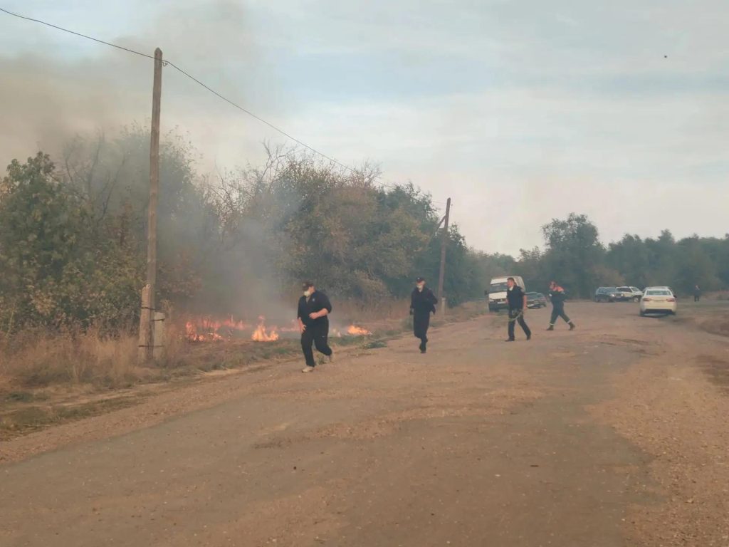 Из-за пожара в Беляевском районе введен региональный уровень реагирования