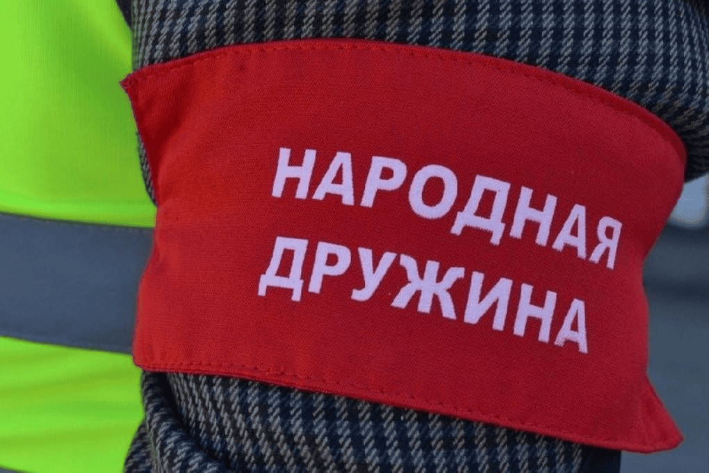 Общественный порядок в Тоцком районе обеспечивали народные дружинники и полиция