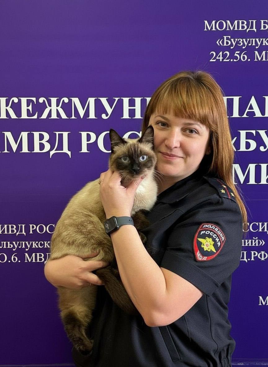 Оренбургские полицейские отметили Всероссийский День кошек