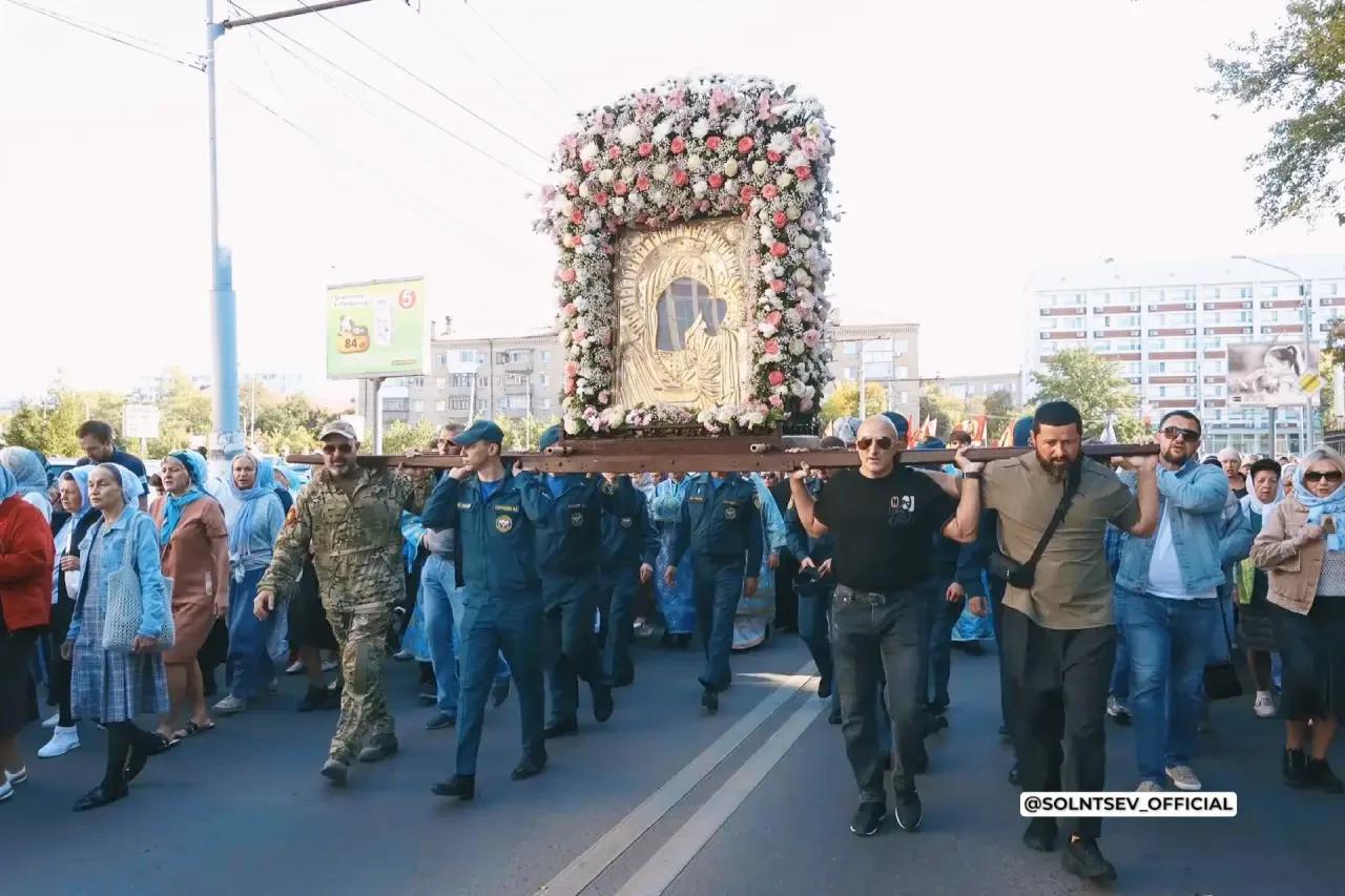 Солнцев поздравил православных оренбуржцев с Рождеством Пресвятой Богородицы