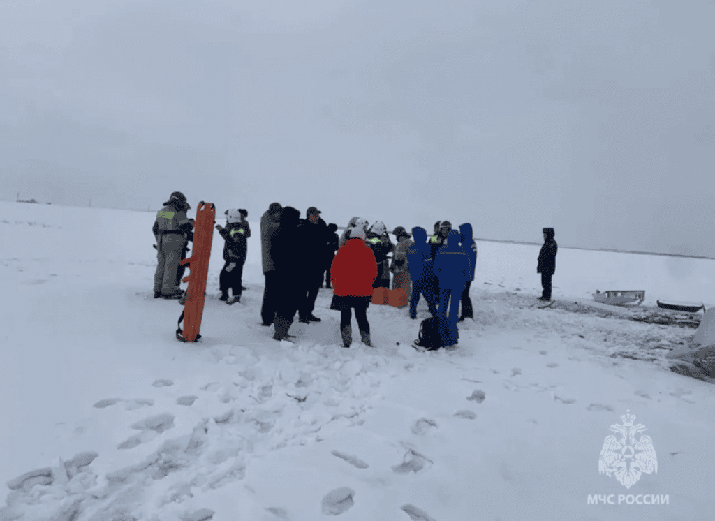 Учебный самолёт разбился в Оренбургской области,все три человека на борту погибли