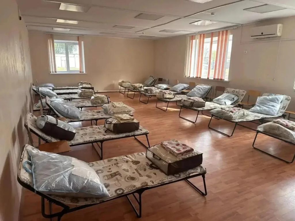 В Беляевке в ПВР подготовлены порядка 70 мест для размещения