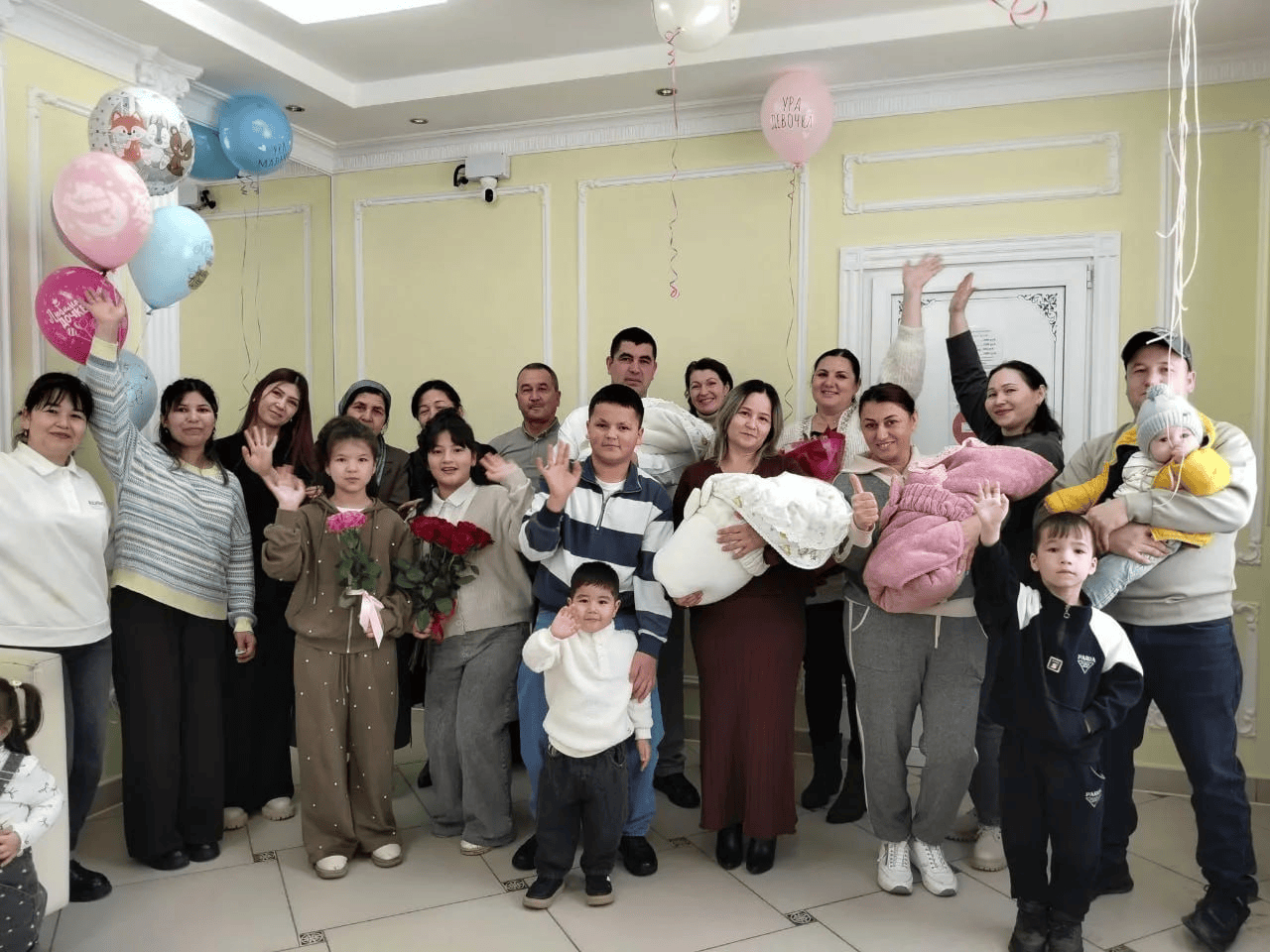 В Оренбурге выписали первую в 2026 году тройню