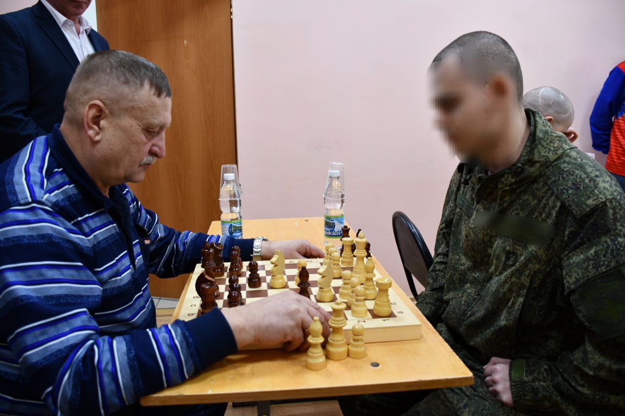 В Тоцком районе стартовал турнир «Шахматы для СВОих»