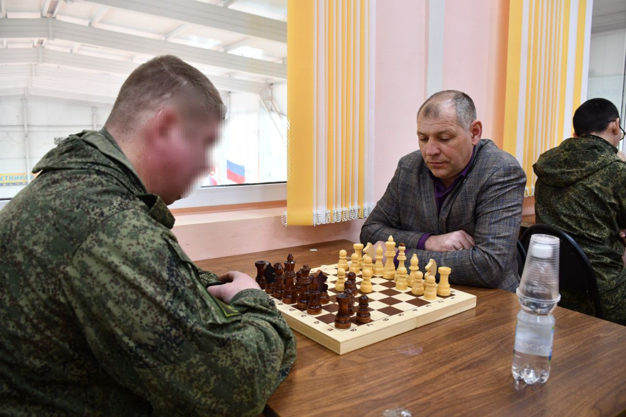 В Тоцком районе стартовал турнир «Шахматы для СВОих»