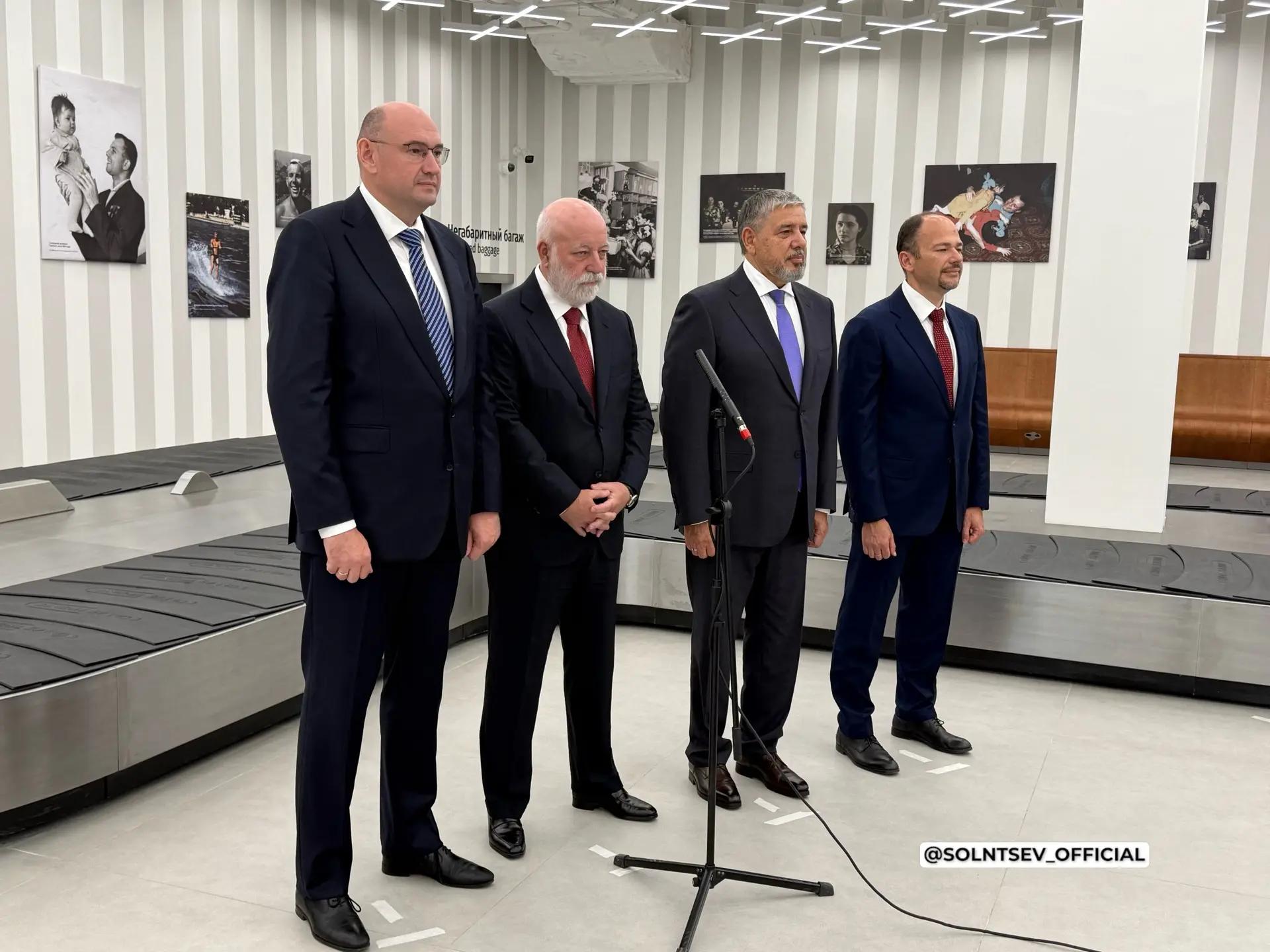 Владимиру Путину презентовали новый терминал международного аэропорта Оренбург