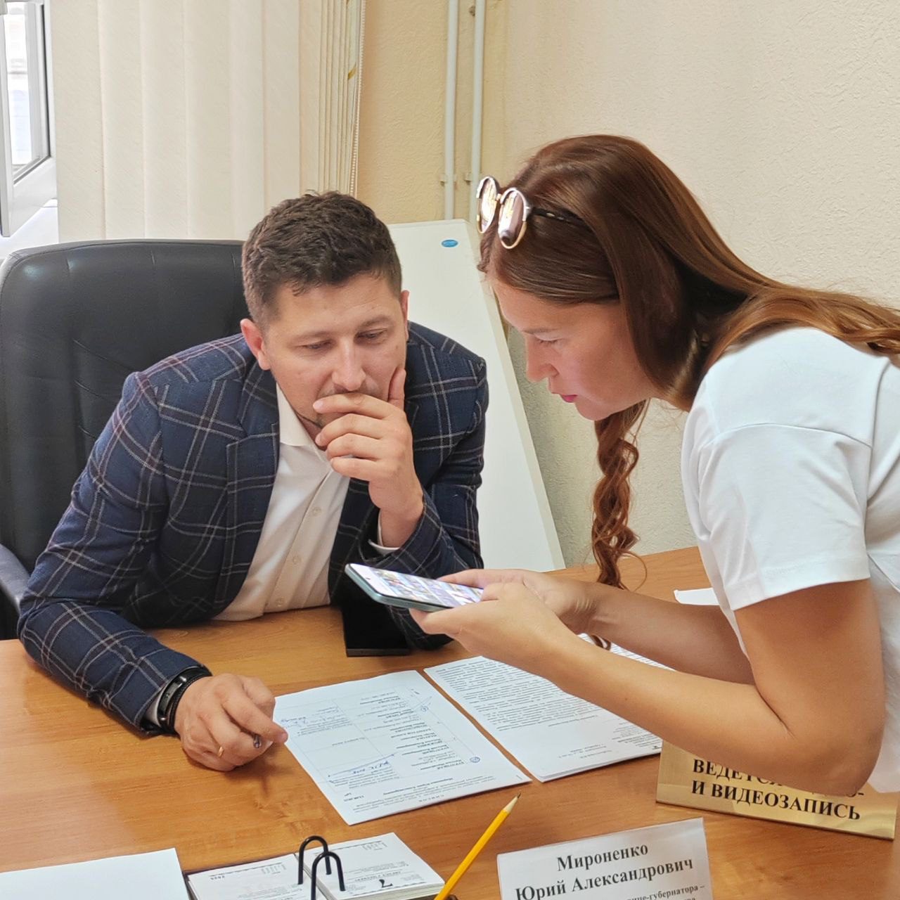 Юрий Мироненко встретился с автором проекта по поддержке детей участников СВО
